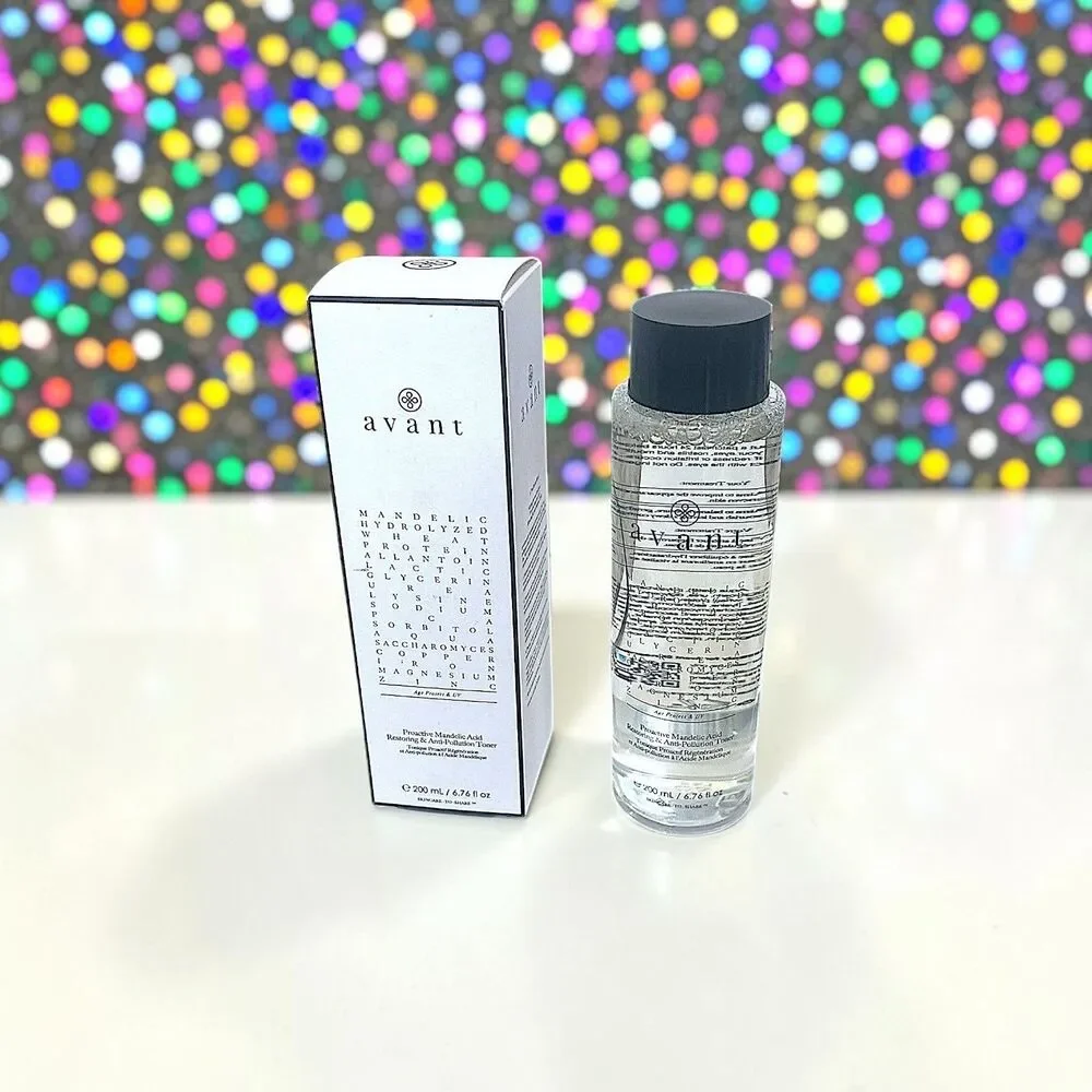 Avant Proactive Mandelic Acid Restoring & Anti-Pollution Toner NIB 6.76 fl oz